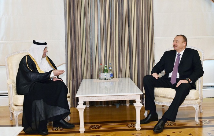 Entretien du président Ilham Aliyev avec Adel al-Toraifi, ministre saoudien de l`Information et de la Culture